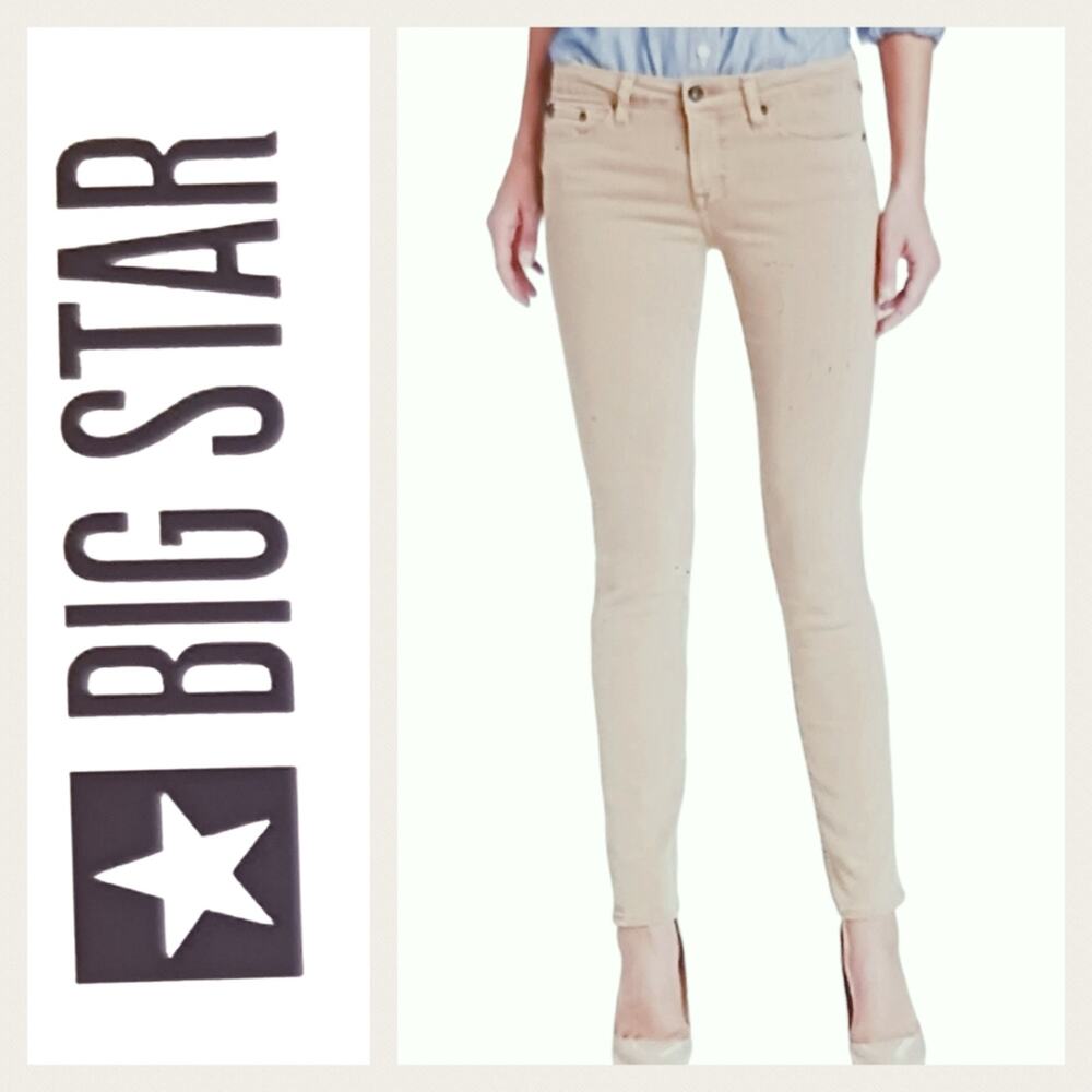Big Star Alex Midrise Skinny NWT Size 27S     SJ61